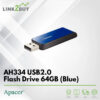 Apacer AH334 64GB Blue USB 2.0 Flash Drive