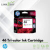 HP 46 Tri-color Original Ink Advantage Cartridge CZ638AA