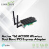 TP-LINK [ Archer T6E ] AC1300 Dual Band Wireless PCI Express